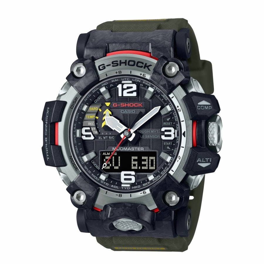 Watches * | Clearance Sale Master Of G Mudmaster Watch In Gunmetal Ion-Plated Stainless Steel