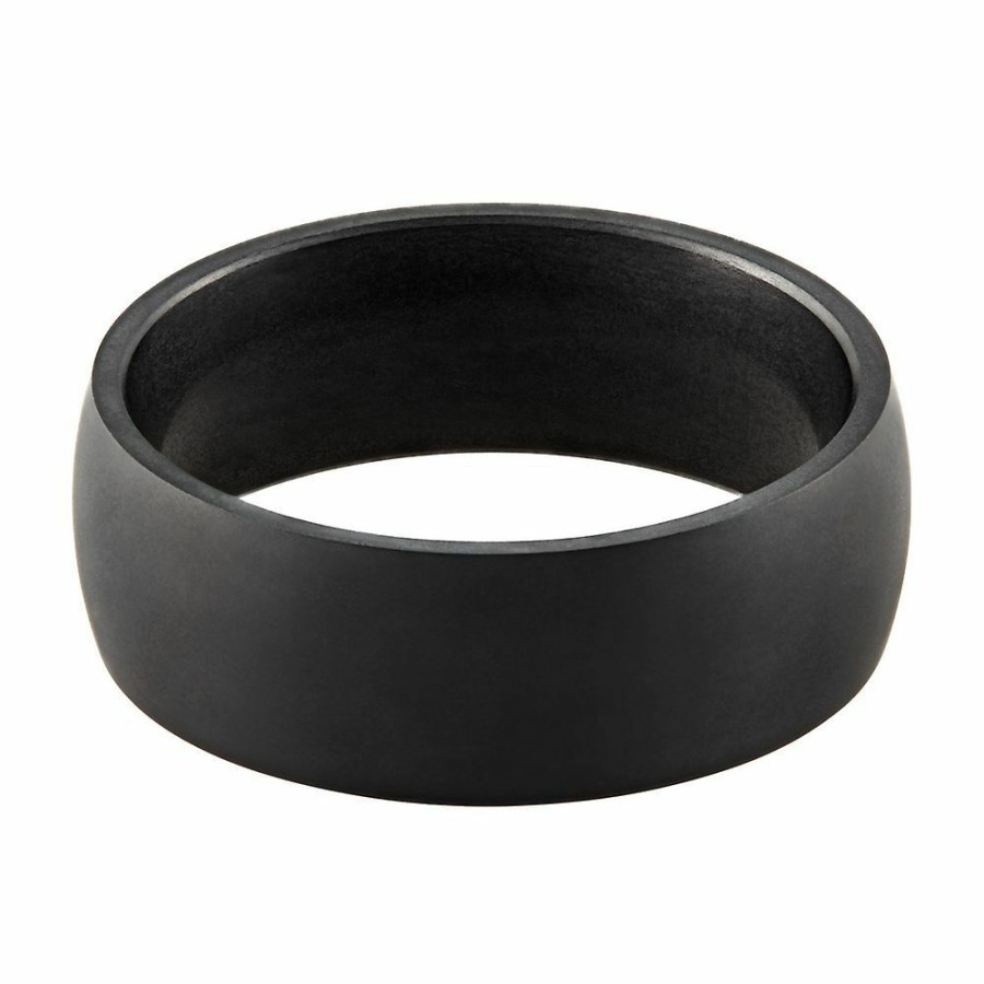 Accessories * | Prefential Price Matte Finish Wedding Band In Elysium, 8Mm