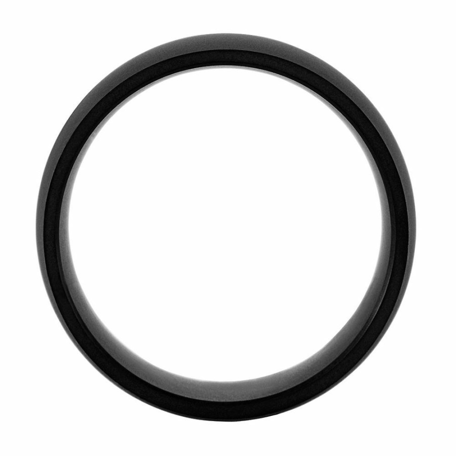 Accessories * | Prefential Price Matte Finish Wedding Band In Elysium, 8Mm