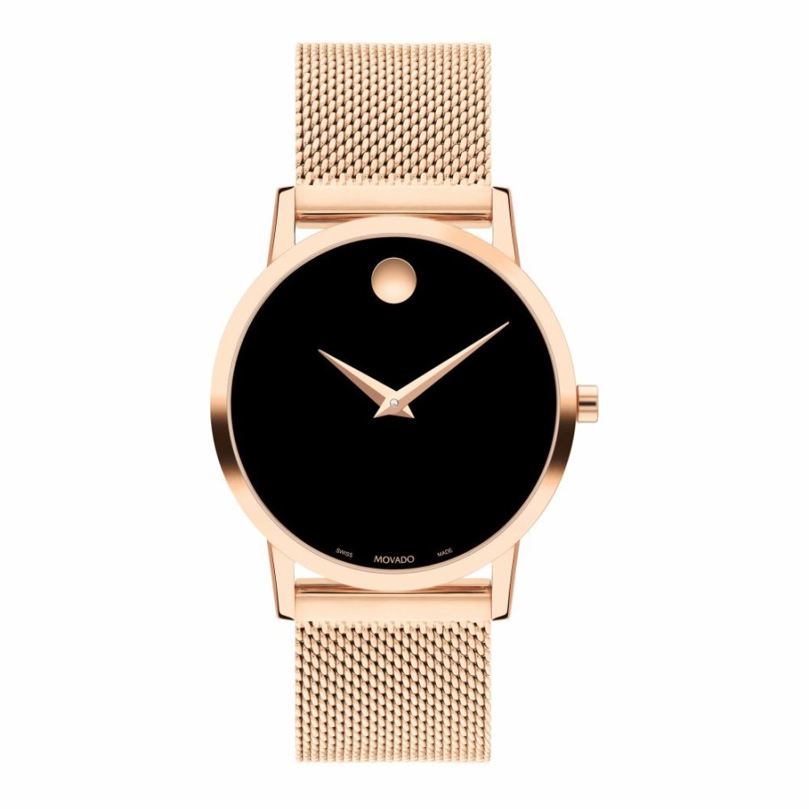 Watches * | Limit Offer Museum Classic Ladies' Watch In Rose Gold-Tone, 33Mm