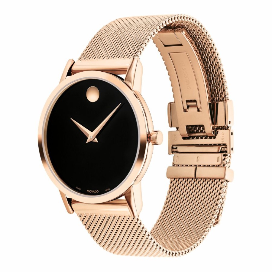 Watches * | Limit Offer Museum Classic Ladies' Watch In Rose Gold-Tone, 33Mm