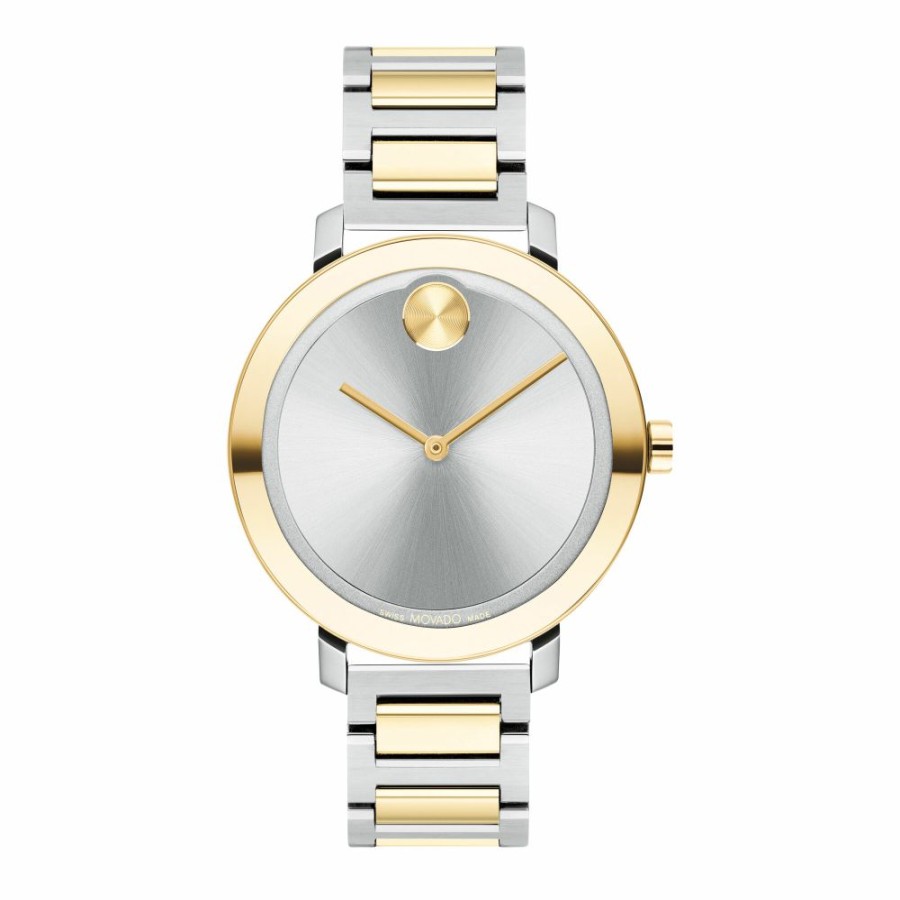 Watches * | On Sale Bold Evolution Women'S Watch In Two-Tone Ion-Plated Stainless Steel, 34Mm