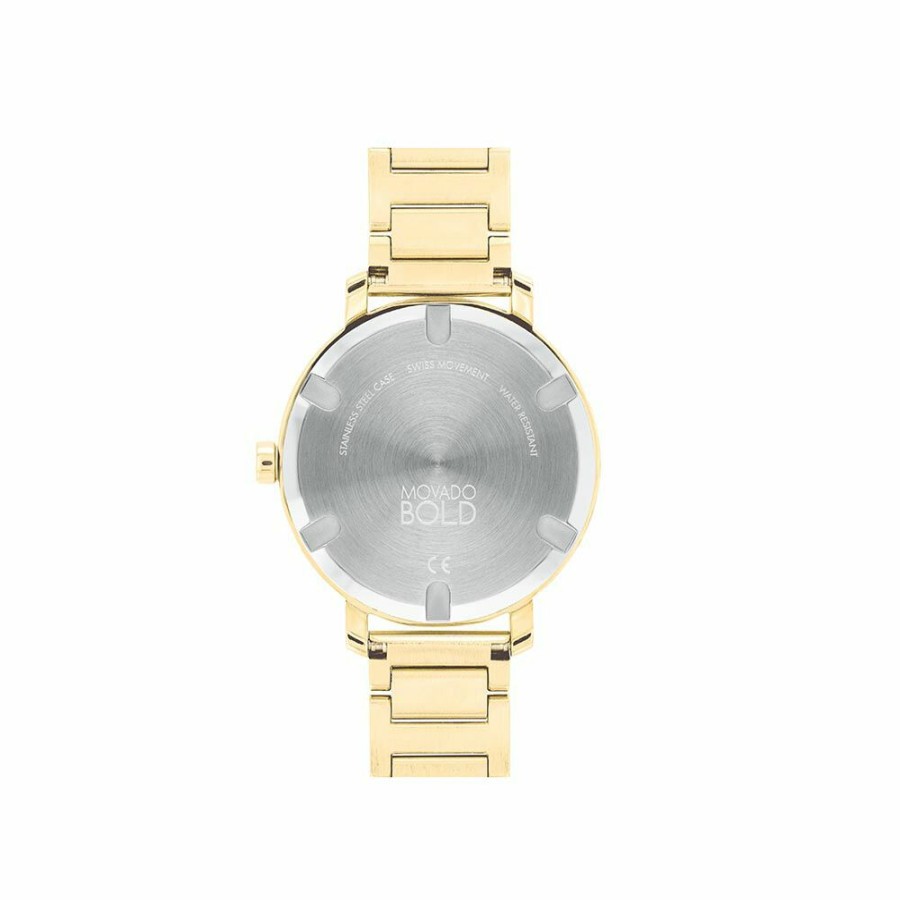 Watches * | Clearance Sale Evolution Women'S Watch In Yellow Gold-Tone Ion-Plated Stainless Steel, 34Mm