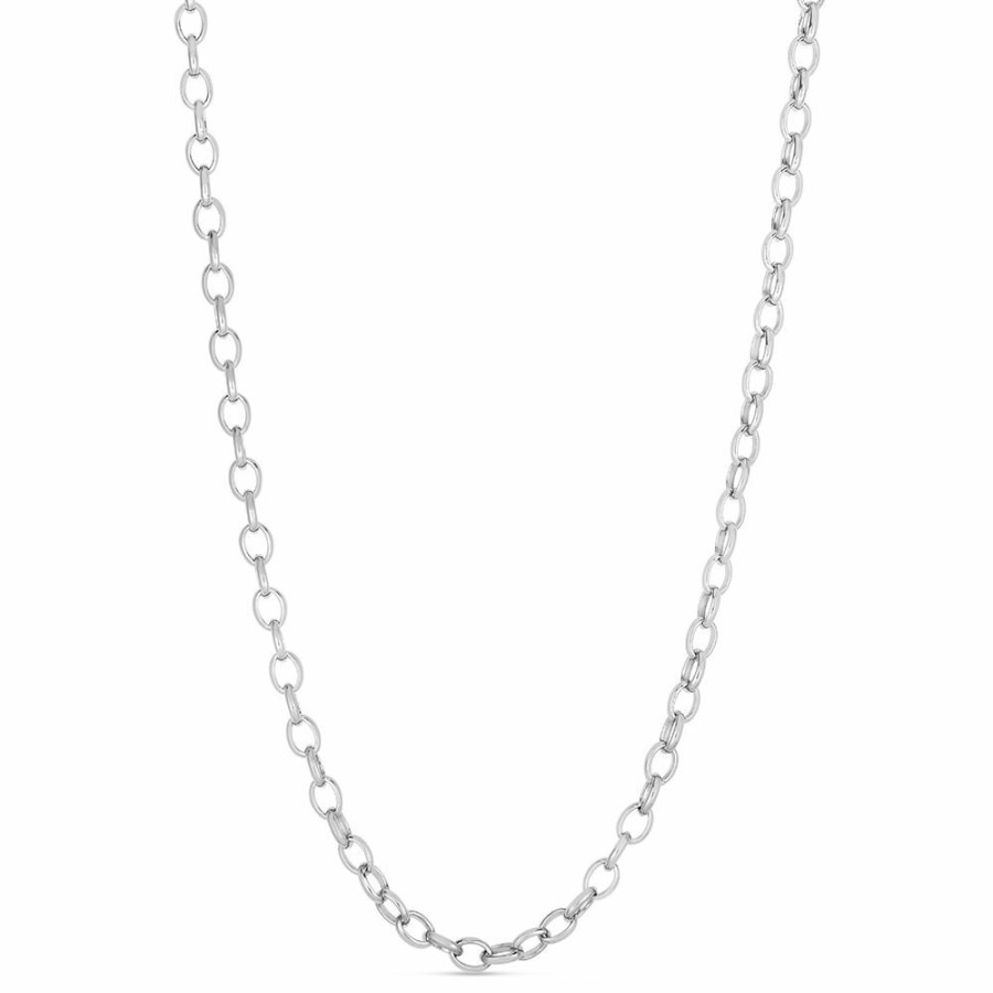 Necklace * | Clearance Sale Charm Necklace In Sterling Silver