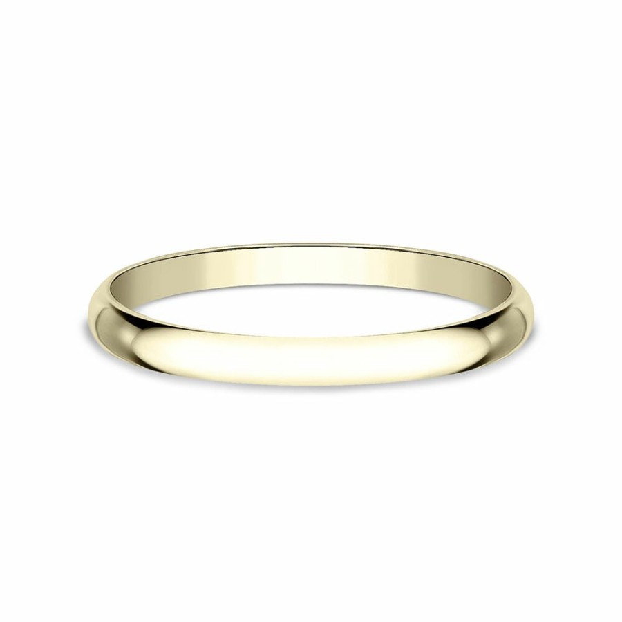 Accessories * | Sales Online Thin Wedding Band In 14K Yellow Gold, 1.2Mm