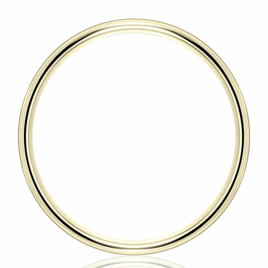 Accessories * | Sales Online Thin Wedding Band In 14K Yellow Gold, 1.2Mm