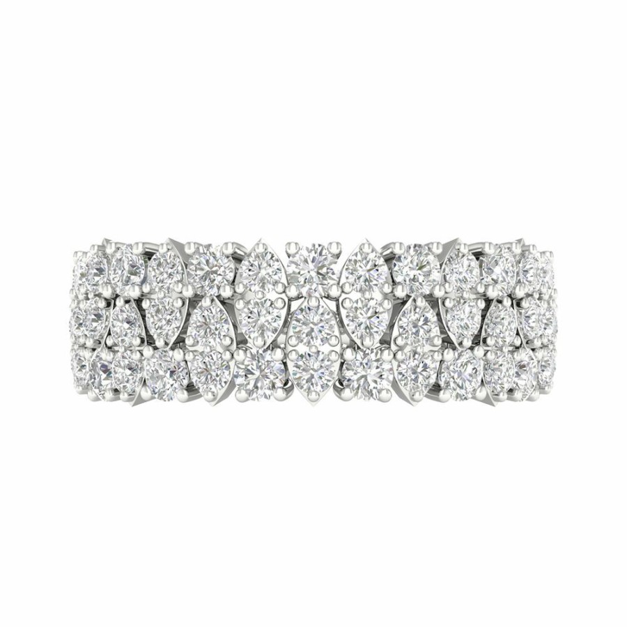 Wedding * | Clearance Moira Lab Grown Diamond Wedding Band In Platinum (1 Ct. Tw.)