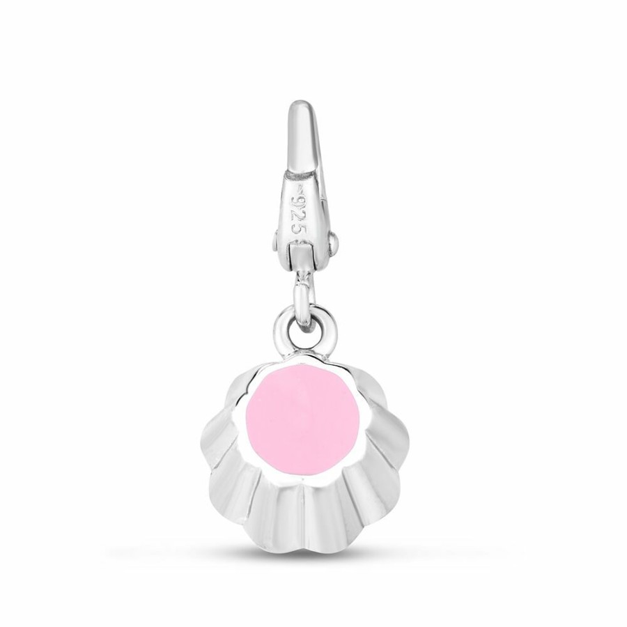 Bracelets * | Half Off Cupcake Charm In Sterling Silver