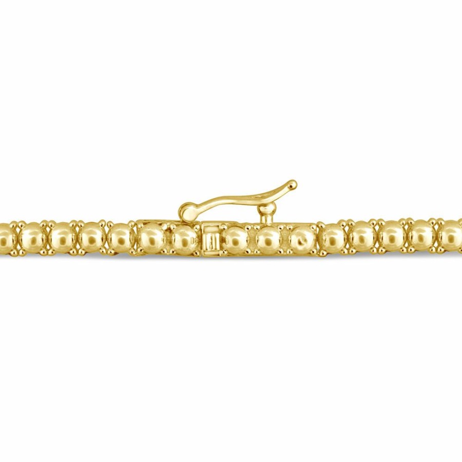 Accessories * | Discount Online Diamond Tennis Necklace In 10K Yellow Gold, 24 (2 Ct. Tw.)