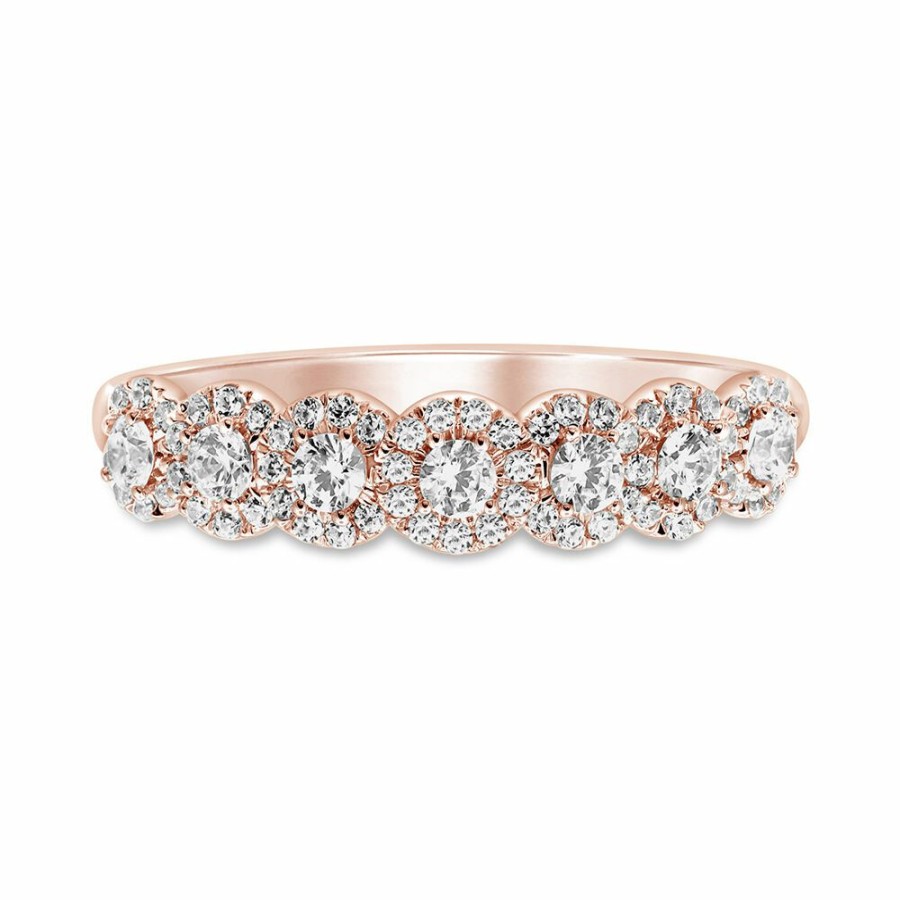 Wedding * | Prefential Price Diamond Anniversary Band With Seven Stones (1/2 Ct. Tw.)