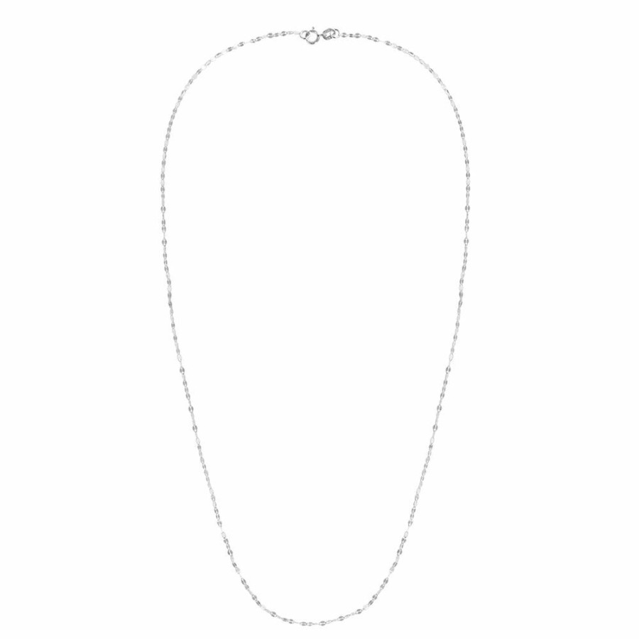 Accessories * | Special Price Mariner Chain In 14K White Gold, 1.4Mm, 18