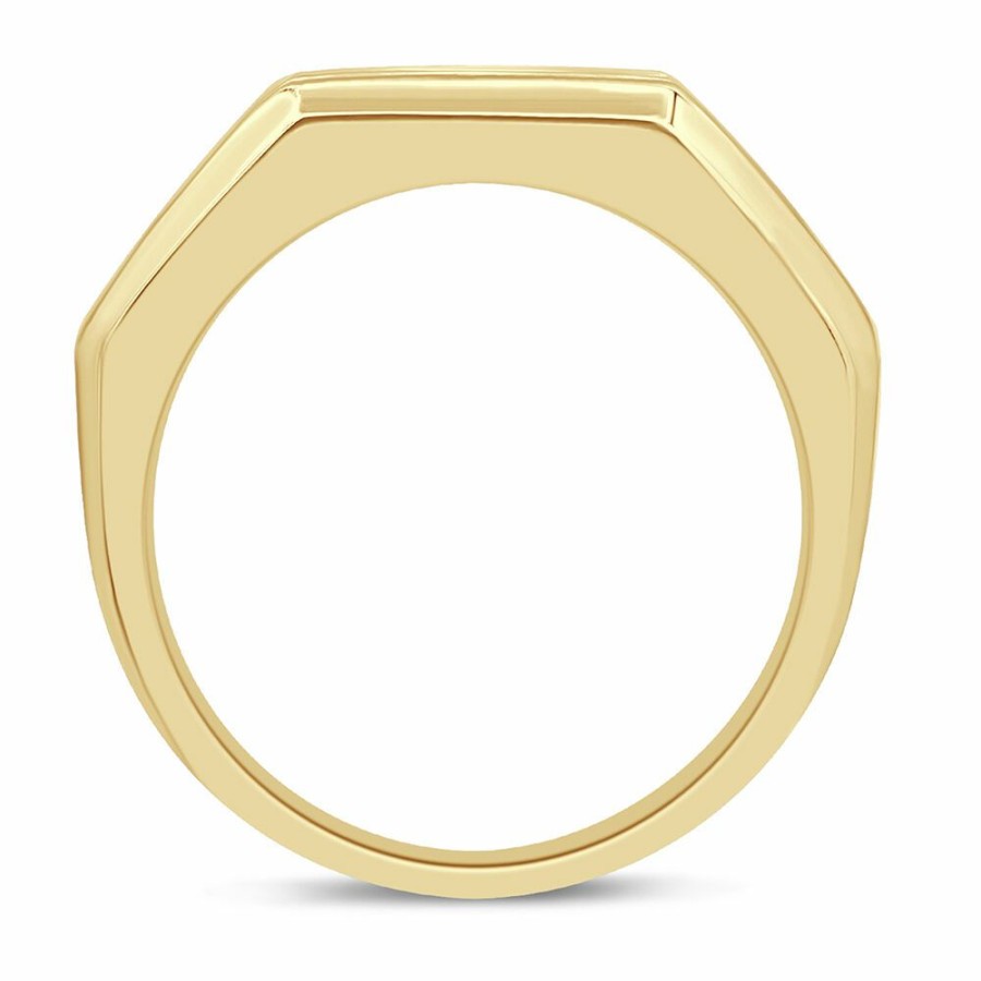 Accessories * | Clearance Men'S Lab Grown Diamond Band In 10K Yellow Gold (2 Ct. Tw.)