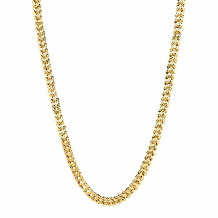 Accessories * | Special Price Franco Chain In 14K Yellow Gold, 24