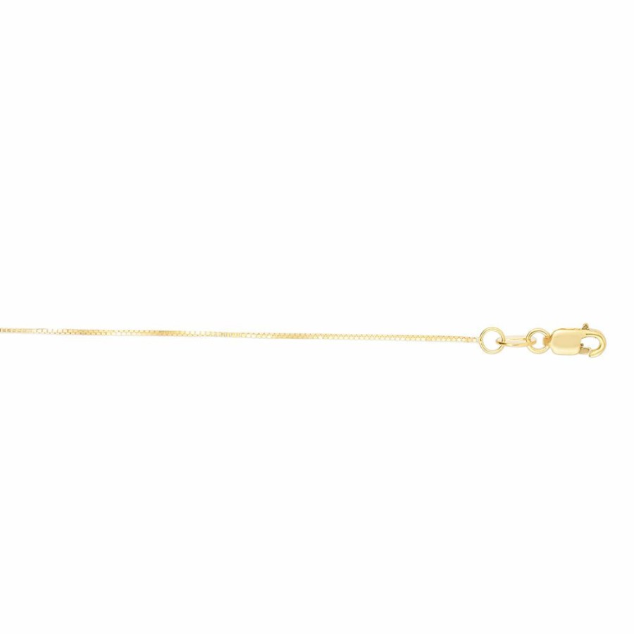 Necklace * | Super Specials "B" Initial Necklace In 14K Yellow Gold