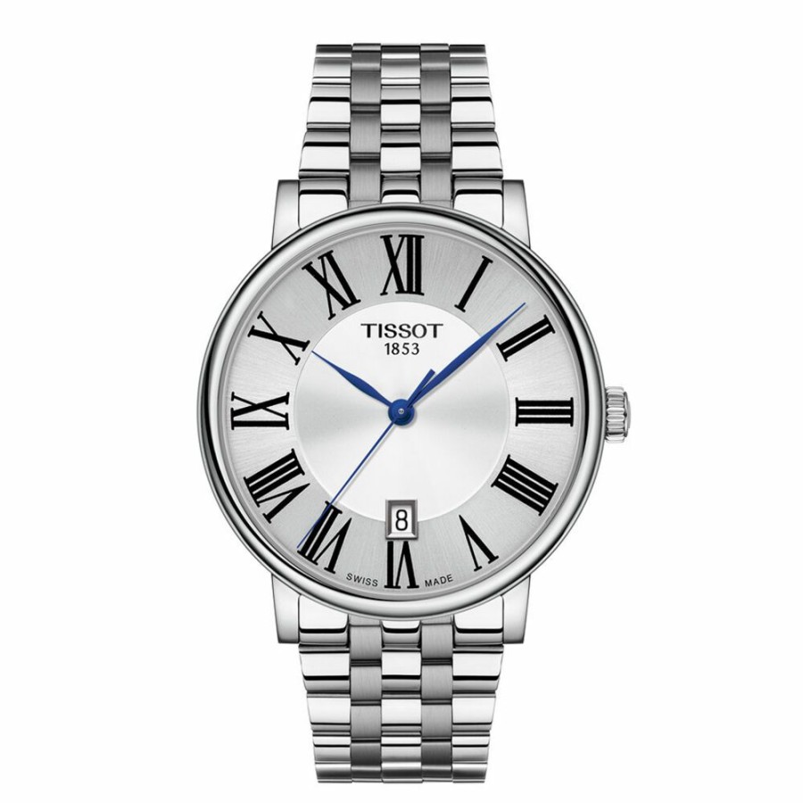 Watches * | Prefential Price Carson Premium Powermatic 80 Men'S Watch In Stainless Steel, 40Mm