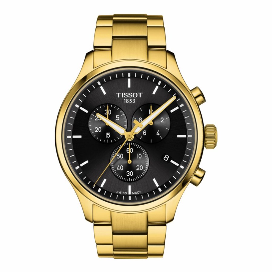 Watches * | Clearance Sale Chrono Xl Classic Men'S Watch In Gold-Tone Stainless Steel