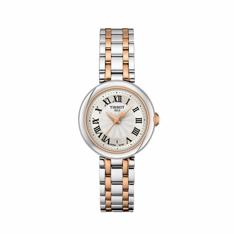 Watches * | Clearance Bellissima Small Lady Women'S Watch In Two-Tone Rose Gold Ion-Plated Stainless Steel